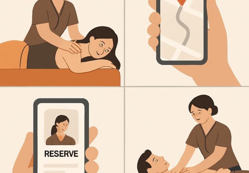 출장마사지란 무엇인가를 표현하는 이미지 입니다